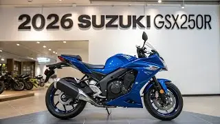 Представлен новый Suzuki GSX 250R 2026 года! Спортивный мотоцикл нового поколения уже здесь! 🔥🏍️ ...