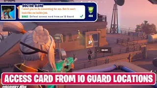 Collect Access Card from an IO Guard! - Fortnite Legendary Challenges Week 8