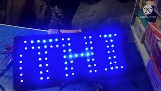 How To Make Pixel LED Sign Board || how to make scrolling text display || How to make text display |
