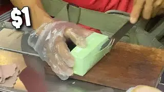 Singapore Ice Cream Sandwich | Popular Singapore Street Food | Rainbow Bread