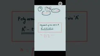 How to write polynomial of 2x2 matrix
