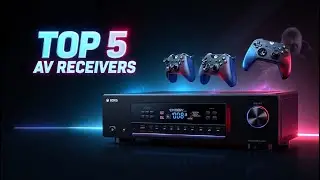 5 Best AV Receivers for Gaming Consoles in 2025 &ndash; 4K, HDR, and High Refresh Rates
