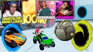 KAAAT e EZEKTOOR usano le HACK per BARARE su ROCKET LEAGUE (MAPPA CREATIVA)