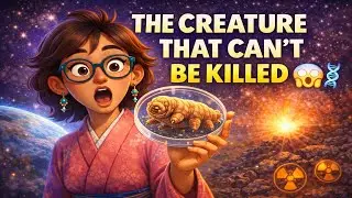 🌌 The Immortal Tardigrade 😱 How These Tiny Creatures Survive Space & Radiation!