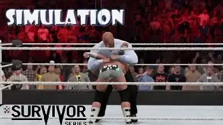 WWE 2K15 SIMULATION: Team Cena vs Team Authority | Survivor Series 2014