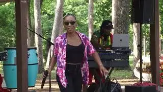 Samantha Moon at Juneteenth 2025, Eau Claire, Wisconsin