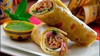 Shami kabab paratha roll recipe Kabab paratha roll by #tastyfoodhackss