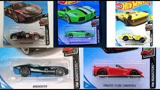 All Complete Hot Wheels 2019 HW Roadsters Series
