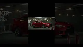 Mitsubishi Lancer Evolution Final Edition 2015. Звук выхлопа. #shorts