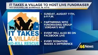 It Takes a Village to host live fundraiser on Sunday