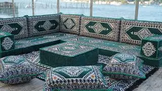 Transform Your Space into a Moroccan Lounge 🕌 | Floor Seating Tour