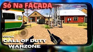 Estilo Ninja! Na C&oacute;pia De COD WARZONE MOBILE Combat Master Online FPS