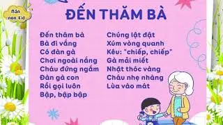 Bài Thơ Đến Thăm Bà - Thơ mầm non - Thơ thiếu nhi hay nhất