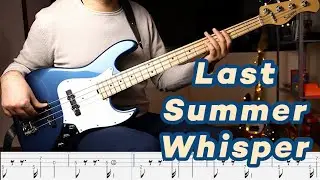 杏里 Anri - Last Summer Whisper City Pop (Bass cover with tabs)