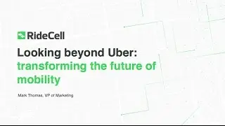 Telematics Europe 2016: Beyond Uber - Transforming the Future of Mobility