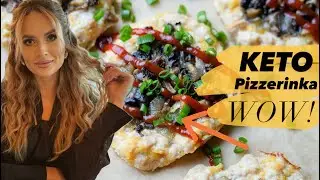 KETO PIZZERINKA - mega prosta keto pizza! Wow