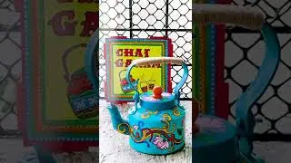 How to Paint Kettle with the help of Kerala Mural Art | BY PENKRAFT