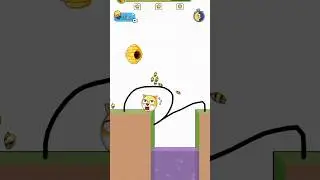 water & bees . Death confirmed  #gaming #shorts #savethedoge