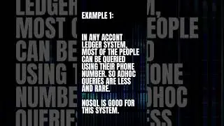 Learn if NoSQL fit your solution in 40 second
