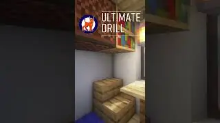Minecraft Ultimate mechanical drill machine! #minecraft #create #mod