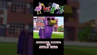 Monster Titans VS Opila Bird   Highlight PART 1   Minecraft Animaton
