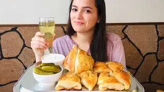 ХРУСТЯЩАЯ САМСА СВОИМИ РУКАМИ /MUKBANG /РЕЦЕПТ , ГОТОВКА /MARI.K