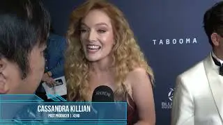 Cassandra Killian Carpet Interview at Xeno Premiere
