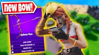 New Bow OVERPOWERED? Exotic UNSTABLE Bow Weapon Location! Fortnite Season 6 Chapter 2 v16.30 Update