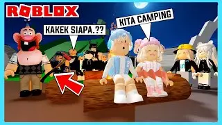 Aku Dan Adiku Camping Malam Bertemu Kakek Kakek Di Roblox Brookhaven ft @Shasyaalala