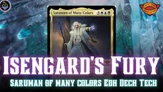 Saruman of Many Colors: EDH Deck Tech (MILL THEME) // Lord of the rings Tales of Middle Earth