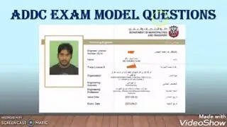 ADDC EXAM MODEL QUESTIONS!