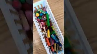Art Projects For Kids: Oil Pastel Leaf Rubbing, Perfect Fall Project