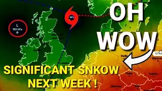 Significant Snow Next Week from All the Models! | UK weather forecast today
