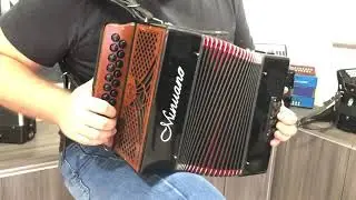 Diferen&ccedil;a dos timbres Violin e Bandoneon - Minuano 8 baixos afina&ccedil;&atilde;o D&oacute;/Sol