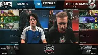 LCS EU Spring 2018 - GIA vs MSF - W4D1