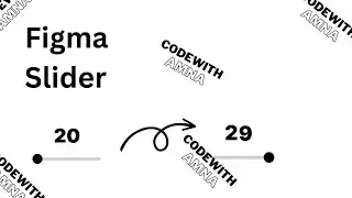 SIMPLEST Way to Create an RANGE SLIDER in Figma | CodewithAmna