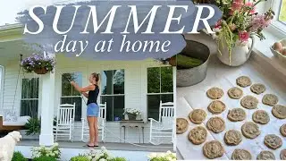 Spend the Day with Me (vlog) | Summer Day at Home 🌧️