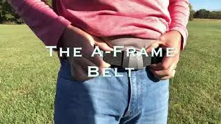 The New A-Frame&trade; Belt by WARFYTR Equipment