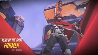 DAFRAN TOP 171 DPS MCCREE - POTG! [ OVERWATCH SEASON 25 TOP 500 ]
