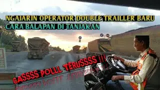 TRANING OPERATOR DOUBLE TRAILLER BARU DI TANJAKAN