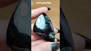 Astrophyllite cabochon
