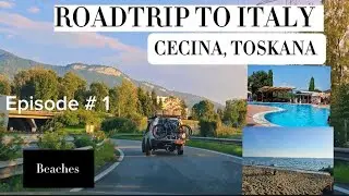 Italy travel Hindi vlog | A Day in Italy Trip |Cecina Best Beaches