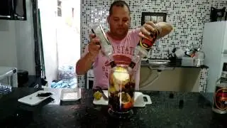 Cachaça com frutas