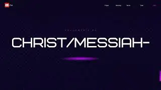 presentation type - purpose of followers of messiah