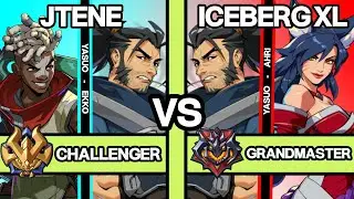2XKO ▰ RANK 1 CHALLENGER JTENE (Yasuo/Ekko) vs ICEBERGXL (Yasuo/Ahri) ▰ 2XKO Pro Replays