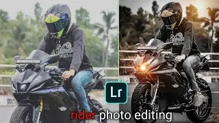 bike photo editing Lightroom 🔥 | Lightroom bike photo editing | rider photo editing