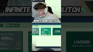 I found an infinite money glitch💸