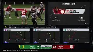 OREGON (3-1) @ INDIANA (2-2)   WEEK 5, 2030  NNCFL