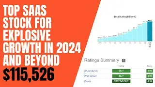Top SaaS Stock for Explosive Growth in 2024 And Beyond