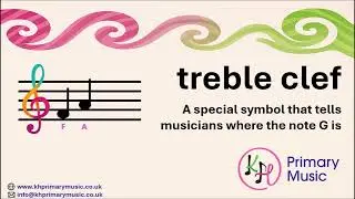 KH Primary Music: Music in a Minute - Treble Clef / G Clef